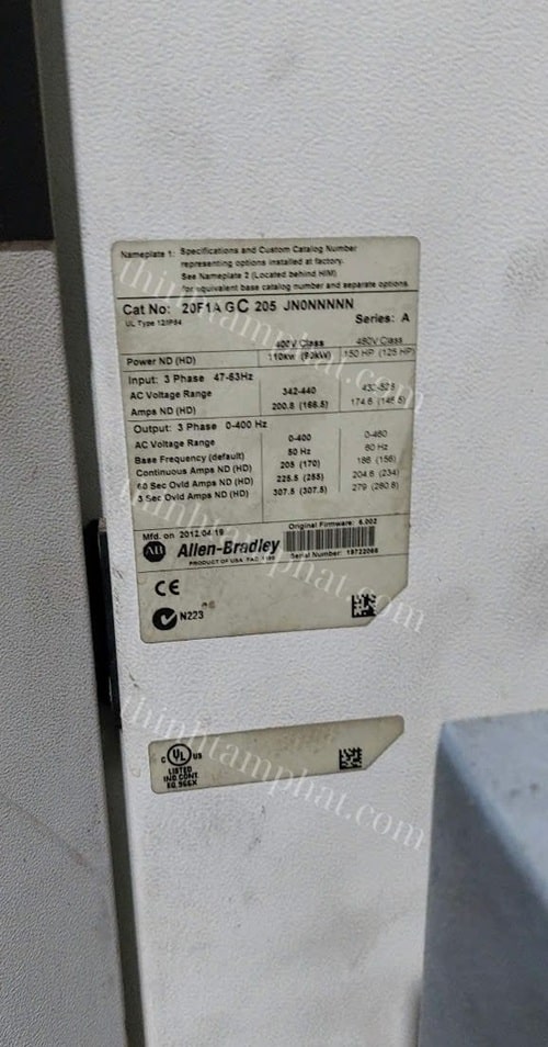 lỗi biến tần allen bradley